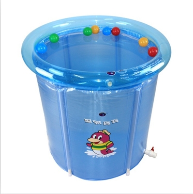 优质蓝色夹网水池/夹网支架水池/婴儿游泳池