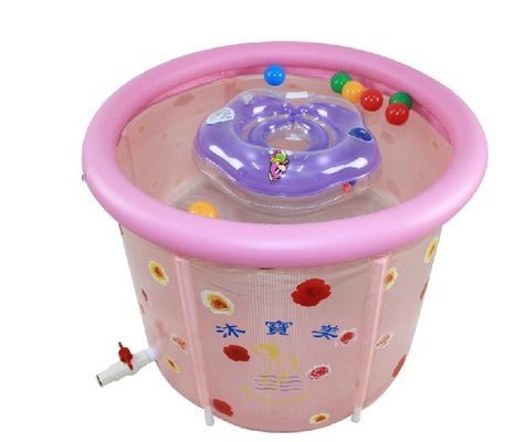 供应婴幼儿支架游泳池/宝宝浴缸儿童水池，加厚简便排水