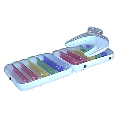 采购优质亮丽的紫色PVC沙滩躺椅/水上浮排产品/沙滩用品/接受定制